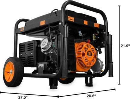 Switch easily between gasoline and propane with this home generator for versatile outdoor and emergency power.